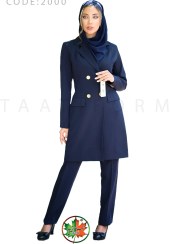 تصویر مانتو شلوار اداری | مدل مهراسا | کد 2000 