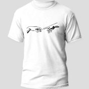 تصویر چاپ روی تی شرت طرح دلخواه 