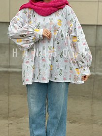 تصویر مانتو عروسکی مدل خرگوشی حانی گلی 