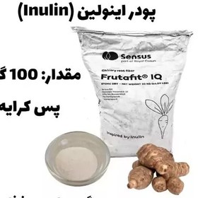 تصویر اینولین (Inulin) هلندی عصاره کاسنی 100 گرمی (پس کرایه) 