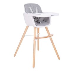 تصویر صندلی غذا کیکابو مدل Kikka Boo Woody Grey 