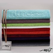 تصویر حوله باشگاهی آذرریس تبریز طرح GYM GYM TOWEL