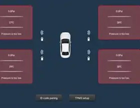 تصویر سیستم مانیتورینگ فشار لاستیک سواری – اندرویدی (TPMS) – TY06 – سنسور خارجی 
