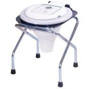 تصویر توالت ساده تاشو گالوانیزه سرو پیکر توس کد 310312 - رنگ:سفید 