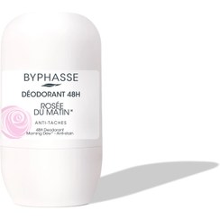 تصویر مام رول 48 ساعته بایفاس با رایحه گل رز مدل Rosée du MATIN BYPHASSE® Déodorant 48H Rosée du MATIN, 50ml