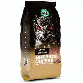 تصویر کاپوچینو کاراملی شکاتل 