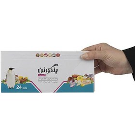 تصویر کیسه زیپ دار پنگوئن مدل 22.30 بسته 24 عددی 