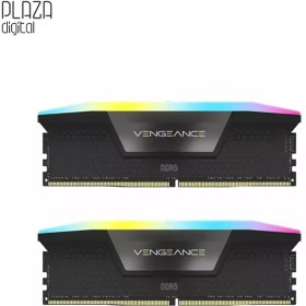 تصویر رم دسکتاپ DDR5 دو کاناله 5600 مگاهرتز CL40 کورسیر مدل VENGEANCE RGB ظرفیت 48 گیگابایت 