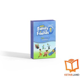 تصویر فلش کارت امریکن فمیلی اند فرندز Flashcards American Family and Friends 1 Second Edition 