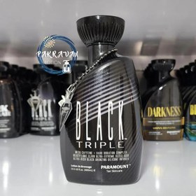 تصویر لوسیون سولاریوم پارامونت(NEW Product) مدل BlackTriple حجم 400 میل (اصل) لوسیون بدن