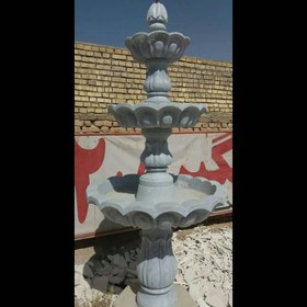 تصویر آبنما 3 طبقه سنگی کد 