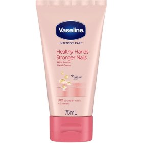 تصویر کرم دست و ناخن مدل healthy حجم 75میل وازلین Vaseline Healthy Hand And Nail Cream 75ml