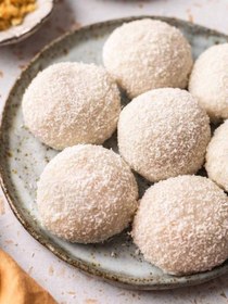 تصویر موچی نارگیل نوتلا (ارسال رایگان در تهران) Coconut mochi