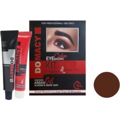 تصویر کیت رنگ ابرو دوماسی شماره 5 رنگ کاکائویی تیره حجم 15 میلی لیتر 