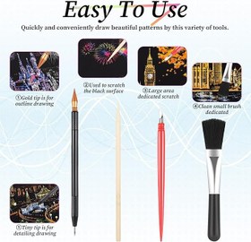 تصویر پک قلم مخصوص اسکرچ (4 عددی) 