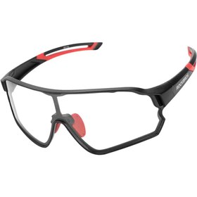 تصویر عینک دوچرخه سواری فتوکرومیک راکبراس ROCKBROS Photochromic 