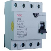 تصویر کلید محافظ جان چهار پل 100آمپر – 100میلی آمپر 