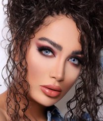 تصویر لنز رنگی آیس کالر ‌ice color