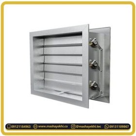 تصویر دمپر ضد آتش فيوزی 