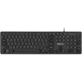 تصویر کیبورد سیمی هاترون HATRON مدل HK212 Hatron HK212 USB Wired Keyboard