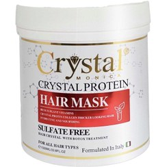 تصویر ماسک مو پروتئینه کریستال Crystal 
