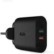 تصویر شارژر دیواری AUKEY PA-T13 با دو پورت USB و پشتیبانی از Quick Charge 3.0 