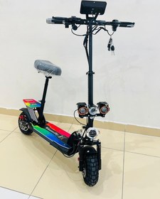تصویر اسکوتر برقی وینر اسکای W5 دو نفره ۳۰۰۰ وات مانیتور بزرگ 