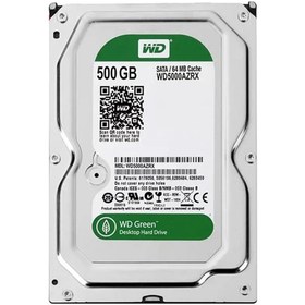 تصویر هارد دیسک اینترنال وسترن دیجیتال مدل GREEN WD500SGSH ظرفیت 500 گیگابایت 
