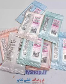 تصویر دستمال مرطوب فانتزی 6 عددی JUNBAO JUNBAO fancy wet wipes 6 pieces