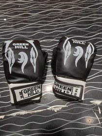 تصویر دستکش بوکس مبتدی در ۳ رنگ - آبی 