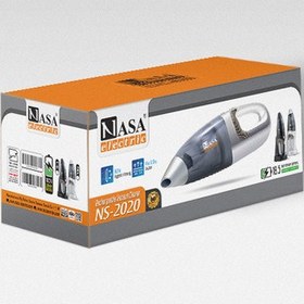 تصویر جارو شارژی ناسا الکتریک مدل NS-2020 NASA electric NS-2020 rechargeable vacuum cleaner