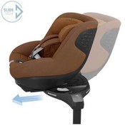 تصویر Maxi-Cosi صندلی ماشین کودک پایه ایزوفیکس 0 تا 18 کیلوگرم طلایی گهواره‌ای قابل چرخش Maxi-Cosi Pearl SlideTech 360 