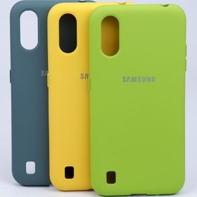 تصویر قاب سیلیکونی Silicone Case Galaxy A01 