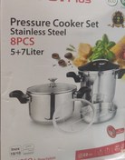 تصویر زود پزدوقلو تفال پلاس5و7لیتر Tafal Plus Quick Cooker