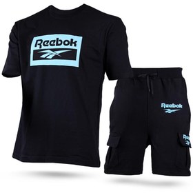 تصویر تیشرت و شلوارک مردانه ReBlack-B مدل 3177 