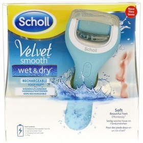 تصویر دستگاه سوهان پا شارژی و ضدآب مدل SCHOLL Velvet smooth Pedi 