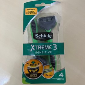 تصویر خودتراش شیک مردانه مدل xtreme 3 sensitive Schick