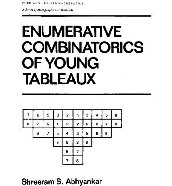 خرید و قیمت دانلود کتاب Enumerative Combinatorics of Young tableaux ...