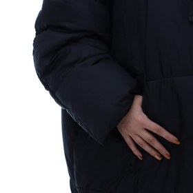 تصویر کاپشن بلند بادی مشکی زنانه PRIMARK 