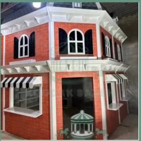 تصویر کافه کودک چوبی 