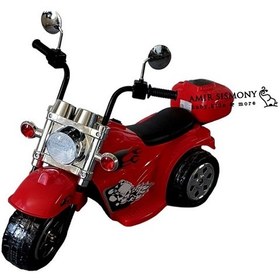 تصویر موتور شارژی چیپولینو قرمز chipolino CHOPPER 211BK 