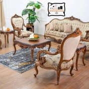 تصویر مبلمان استیل مدل لیون ظرافت و کیفیتی بی نظیر 