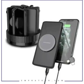 تصویر پاور استیشن پاورولوژی 10000 میلی‌آمپرساعت ۴ در ۱ و ۸ در ۱ 