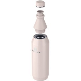 تصویر قمقمه استنلی STANLEY ALL DAY SLIM stainless steel vacuum flask - crystal pink 