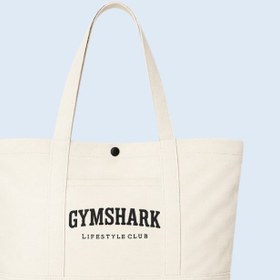 تصویر توت بگ جیم شارک رنگ کرم 