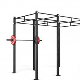 تصویر سازه کراس فیت مرکزی دو یونیت کیاورزش کد KV3457 central crossfit structure, two units, kiavarzesh, code kv3457