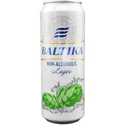تصویر آبجو بدون الکل کلاسیک بالتیکا رازیانه 500 میلی لیتر BALTIKA