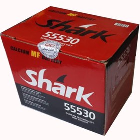تصویر باتری خودرو 55 آمپر شارک – Shark Battery 55AH 