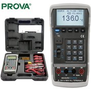 تصویر کالیبراتور ترمومتر، ترموکوپل (RTD+TC) مدل PROVA-136 