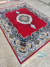 تصویر فرش حراجی ارزان هالیدی طرح 700 شانه لاکی 9 متری Farsh haldi